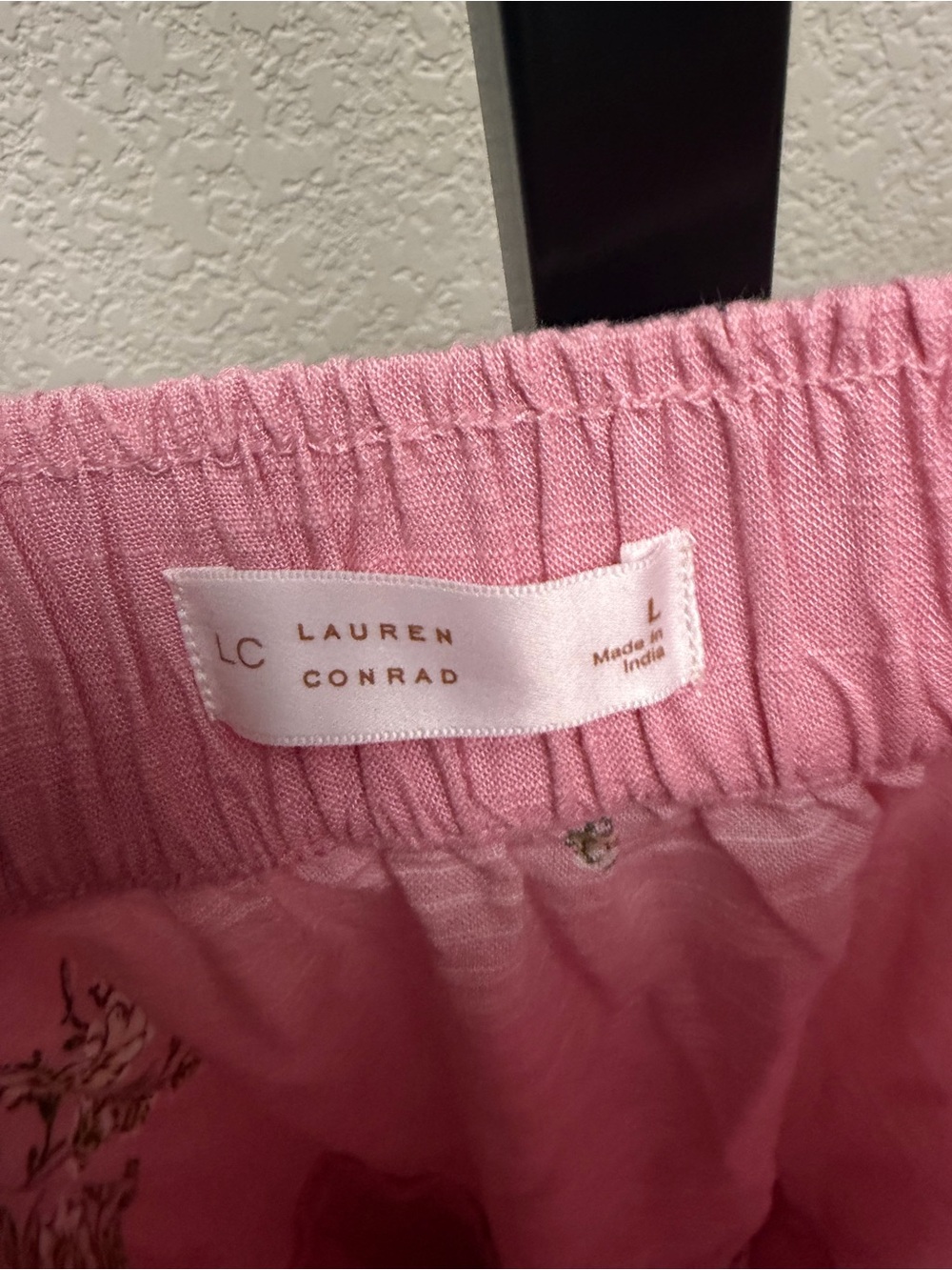 LC Lauren Conrad Pink Floral Tiered Maxi Skirt - Picture 2 of 3
